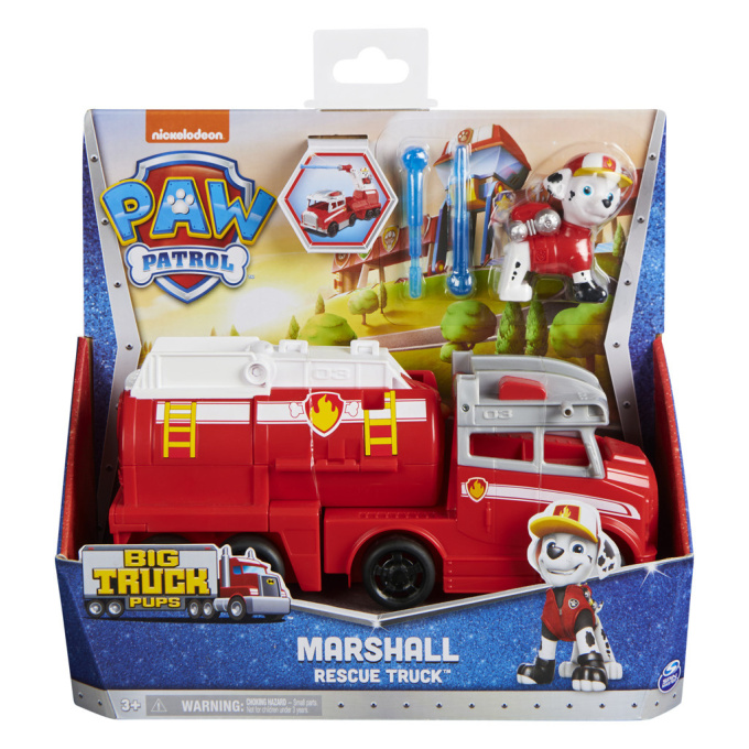 Paw Patrol - Vozidlo s figurkou Marshall