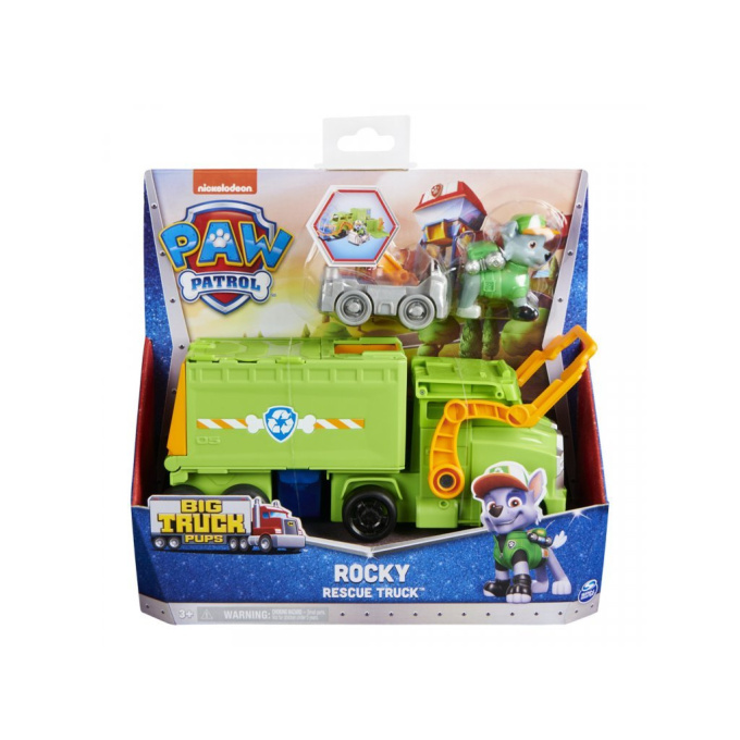 Paw Patrol - Vozidlo s figurkou Rocky
