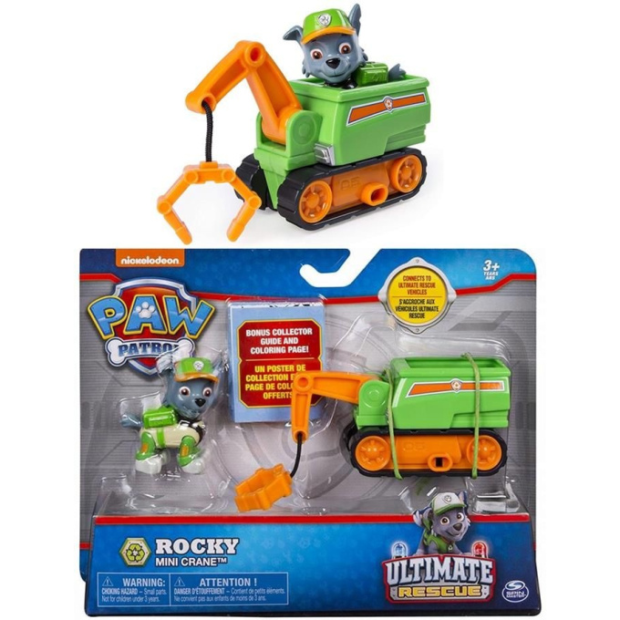 Paw Patrol - Figurka s vozidlem Rocky