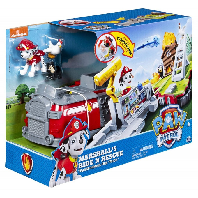 PAW Patrol Auto a herní set 2 v 1 Marshall