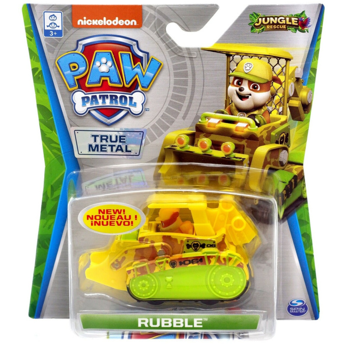Paw Patrol – Vozidlo s figurkou Rubble 20121338