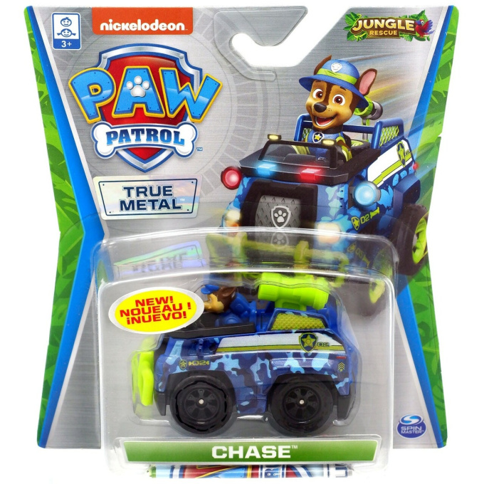 Paw Patrol – Vozidlo s figurkou Chase 20121336