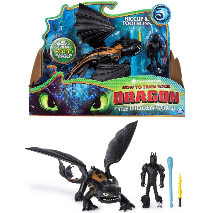 Figurka – Drak a Viking Toothless