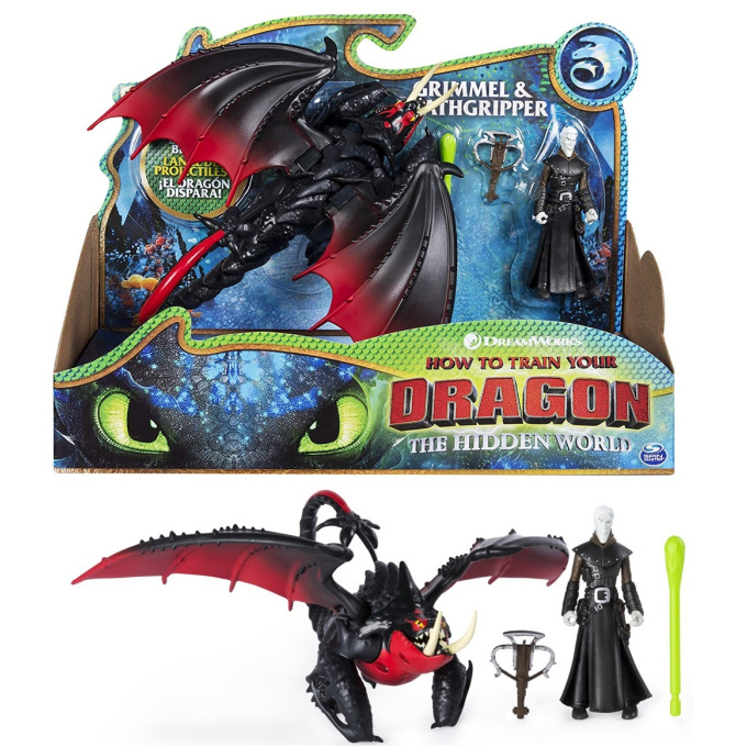 Figurka – Drak a Viking Deathgripper