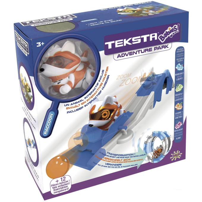 Interaktivní zvířátko - Teksta Raccoon