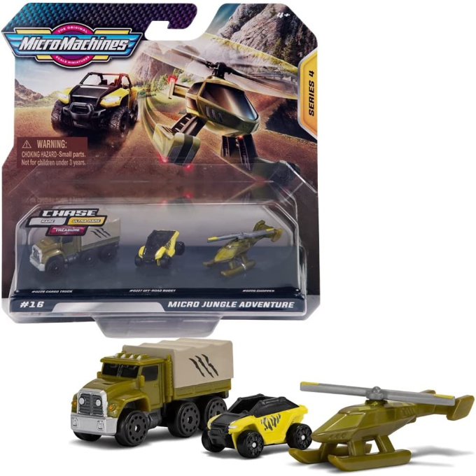 MicroMachines – Mikro vozidla Micro Jungle Adventure