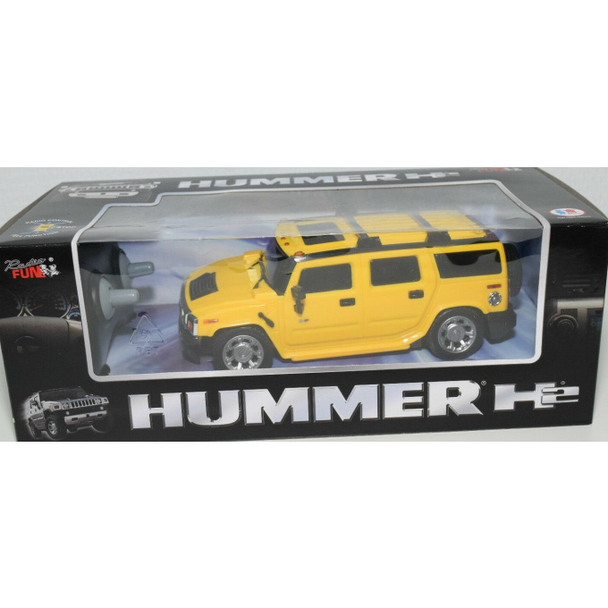 RC - Auto na dálkové ovládání 1:24 Hummer - Žlutá