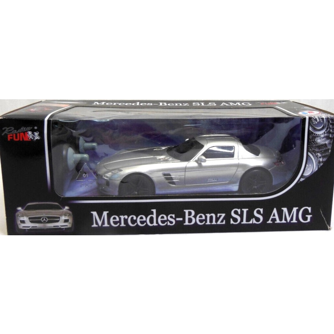 RC - Auto na dálkové ovládání 1:24 Mercedes-Benz SLS AMG - Šedá