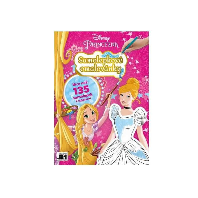 Disney Princess – Samolepkové omalovánky
