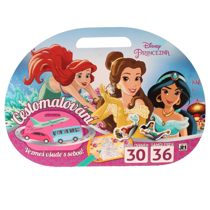 Disney Princess – Malování na cesty