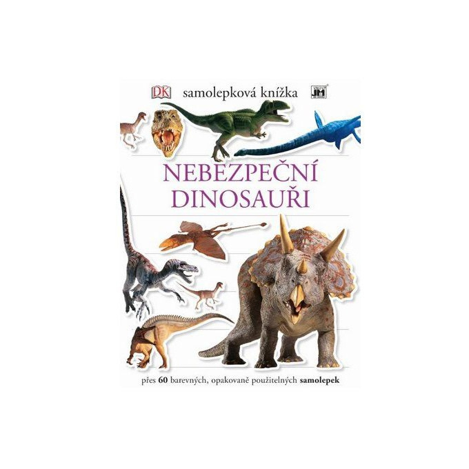 Kniha se samolepkami - Dinosauři