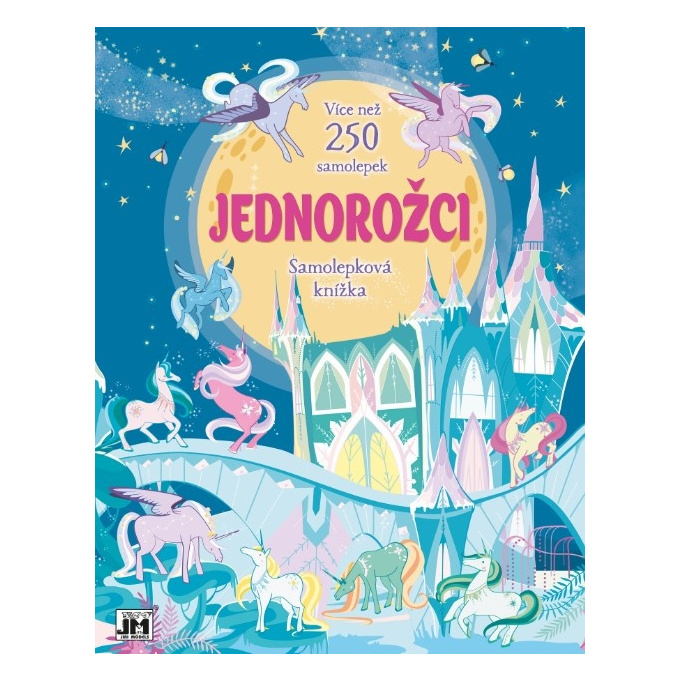 Samolepková kniha jednorožců