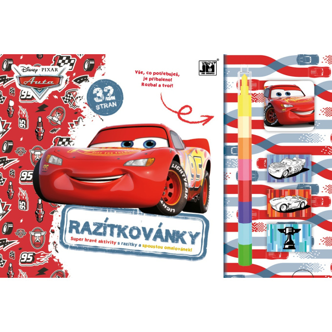 Cars - Razítková souprava