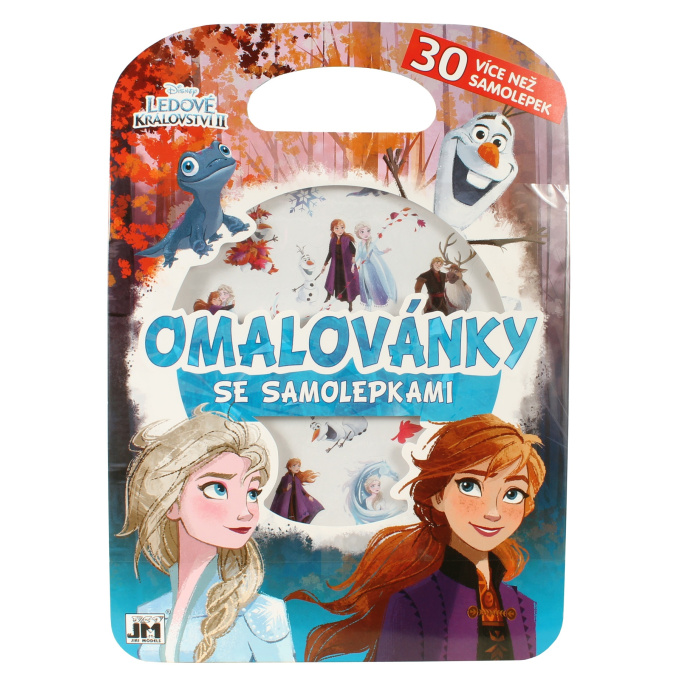 Ledové království 2 - Omalovánky + samolepky