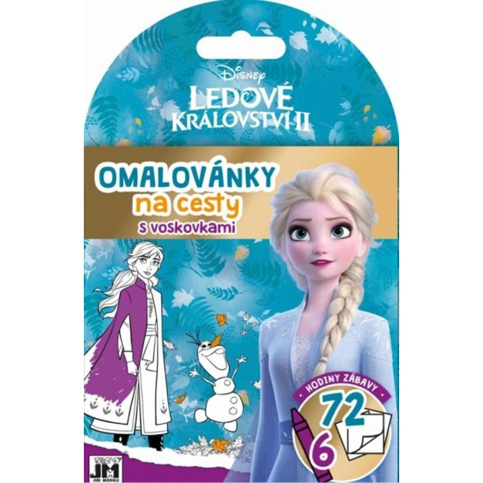 Omalovánka s pastelkami