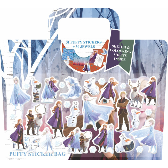 Disney Frozen 2 - Set s pěnovými samolepkami