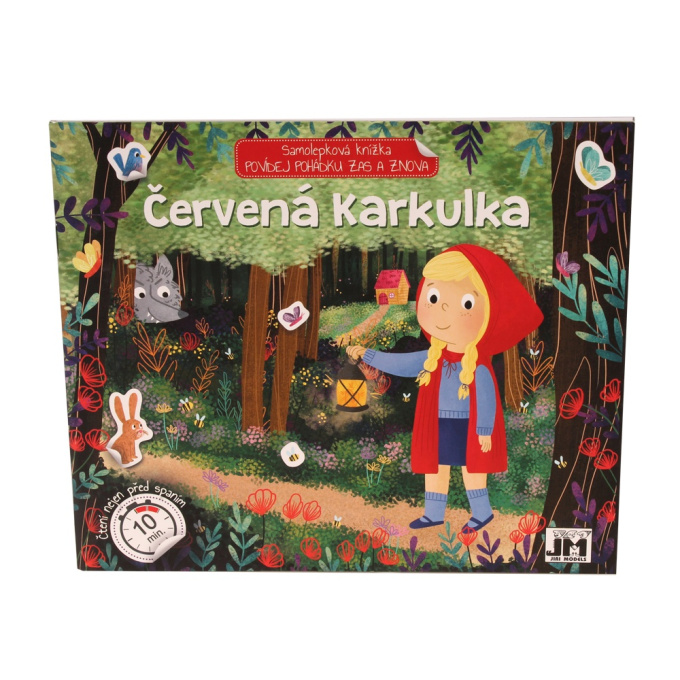 Samolepková knižka – Červená Karkulka