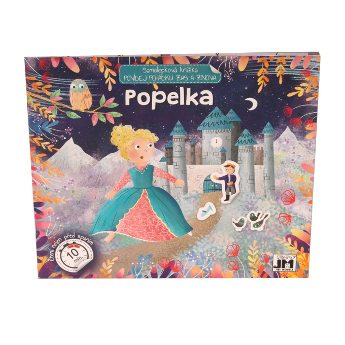 Samolepková kniha – Popelka