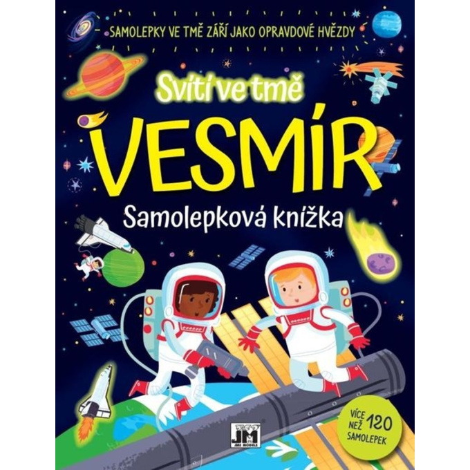Kniha se samolepkami - Vesmír