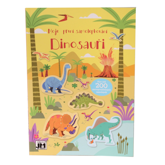 Samolepky s dinosaury