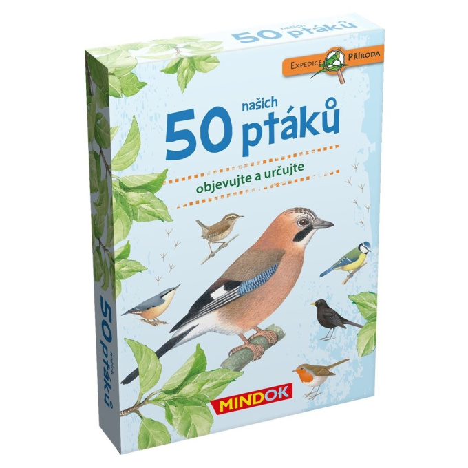 Hra - 50 našich ptáků