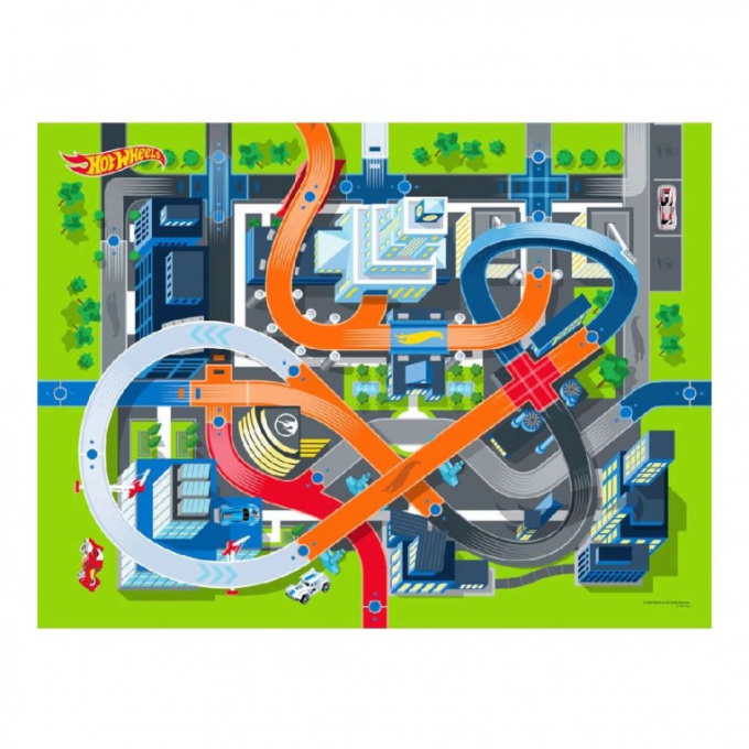 Hot Wheels – Podložka na hraní