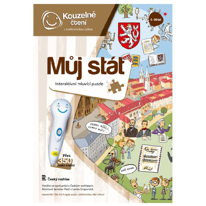 Kouzelné čtení - Puzzle Můj stát