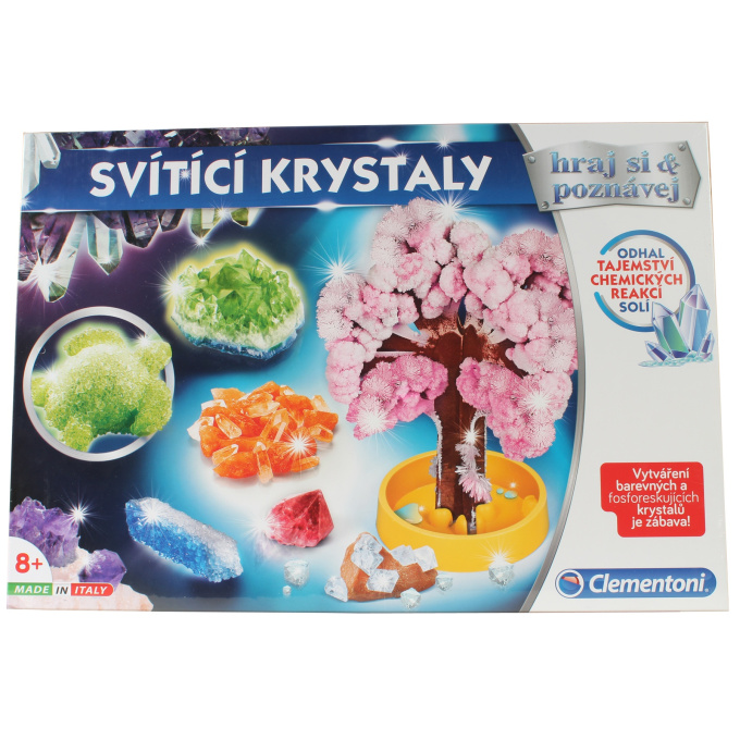 Výroba svítících krystalů
