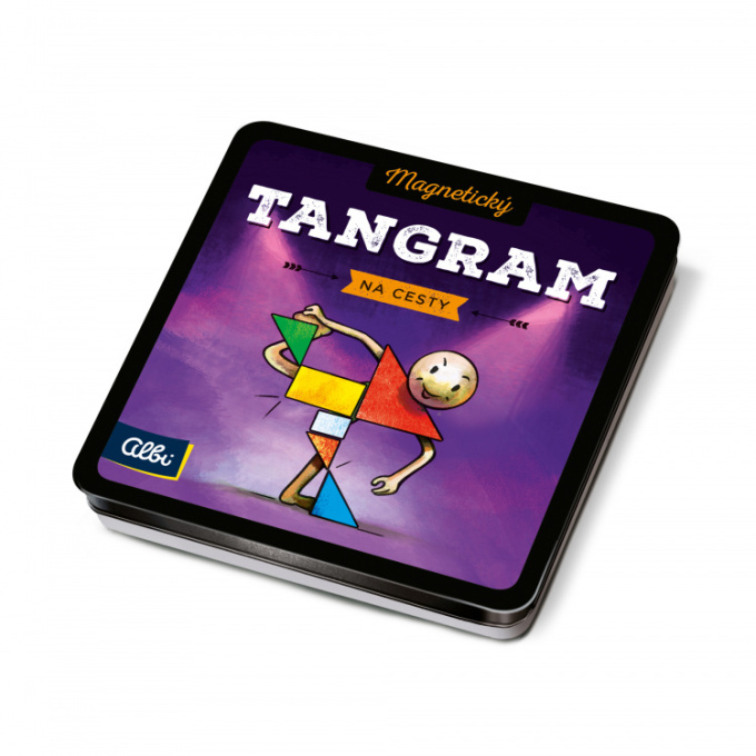 Magnetické mini hry Tangram