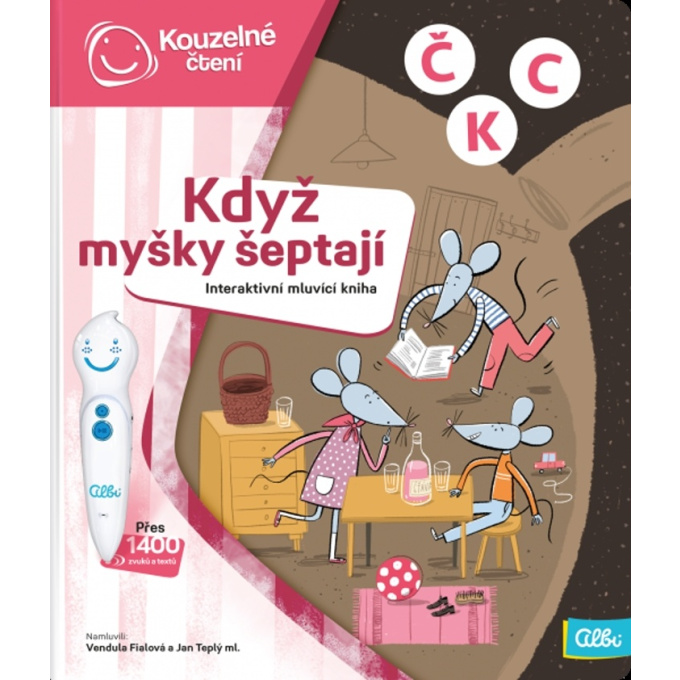Kouzelné čtení - Kniha Když myšky šeptají