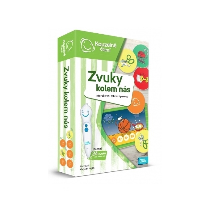 Kouzelné čtení Pexeso - Zvuky okolo nás