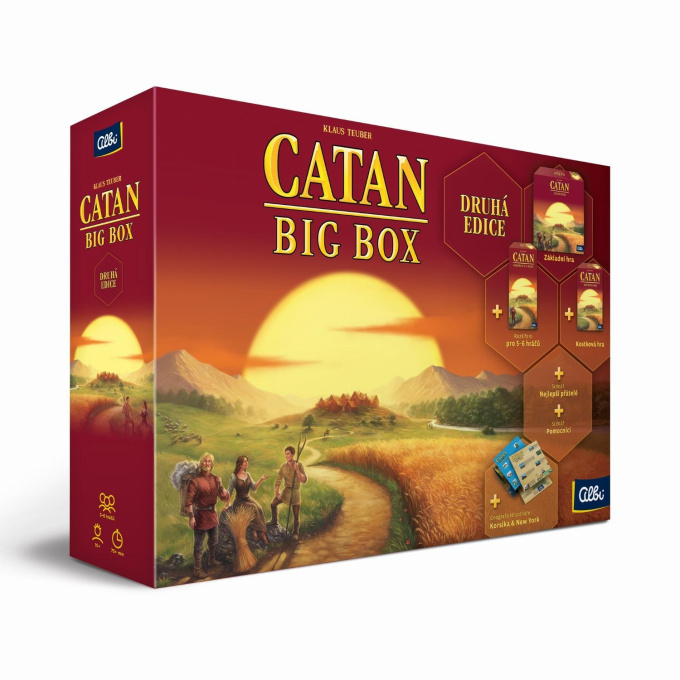 Hra Catan Big Box - Druhá edice