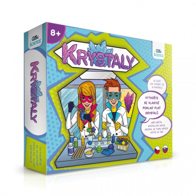 Experimentální souprava - Krystaly