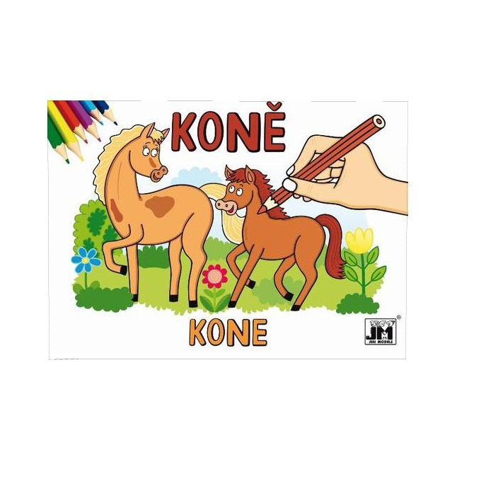 Omalovánky koní