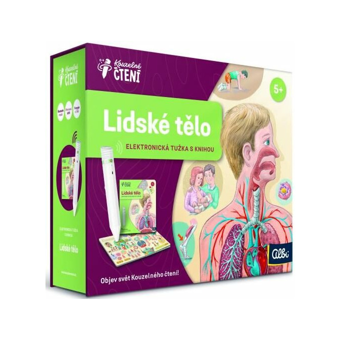 Kouzelné čtení s Albi tužkou – Lidské telo