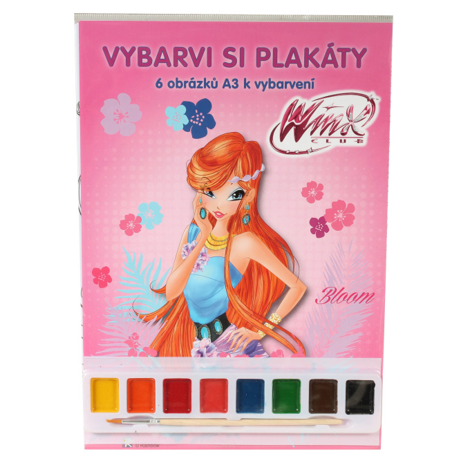 Omalovánka Winx - Plakáty