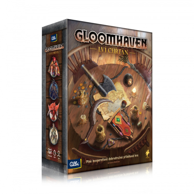 Hra- Gloomhaven Lví Chřtán