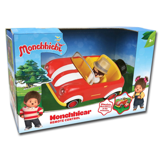 IR Monchhichi- Autíčko s figurkou