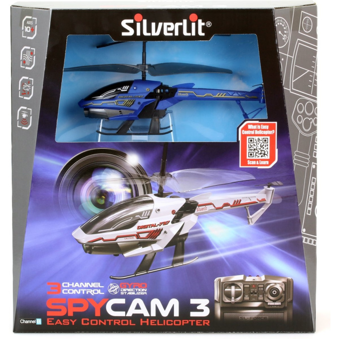 RC helikoptéra Spy Cam 3