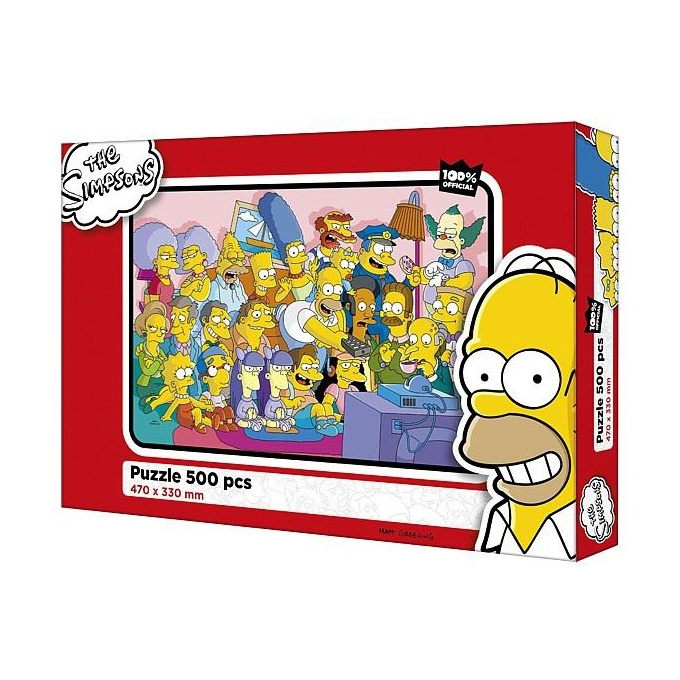 Puzzle 500 - Simpsons