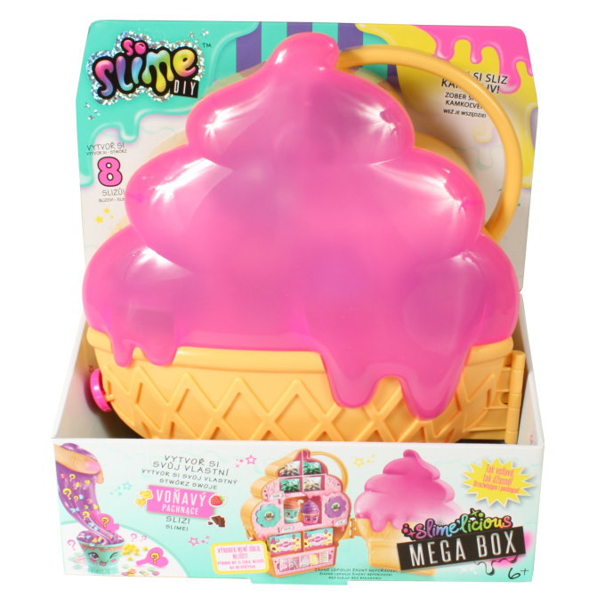 Výroba slizu - Mega box