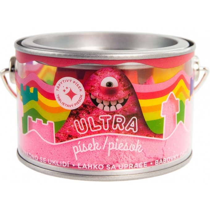 Ultra Písek- Třpytivý Růžový