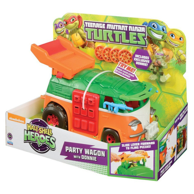 Ninja Turtles - Auto s figurkou
