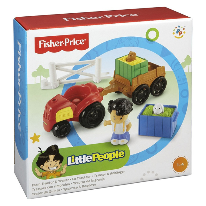 Fisher-Price - Traktor s přívěsem