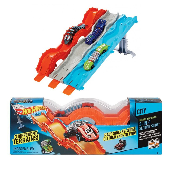 Hot Wheels - Hadí skluzavka 3v1 pro mutanty