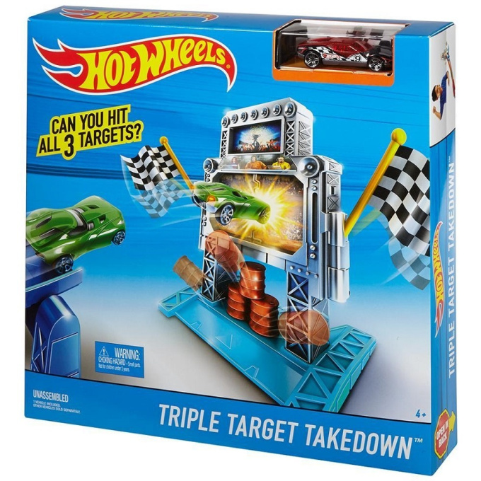Hot Wheels dráha - Závodní překážky