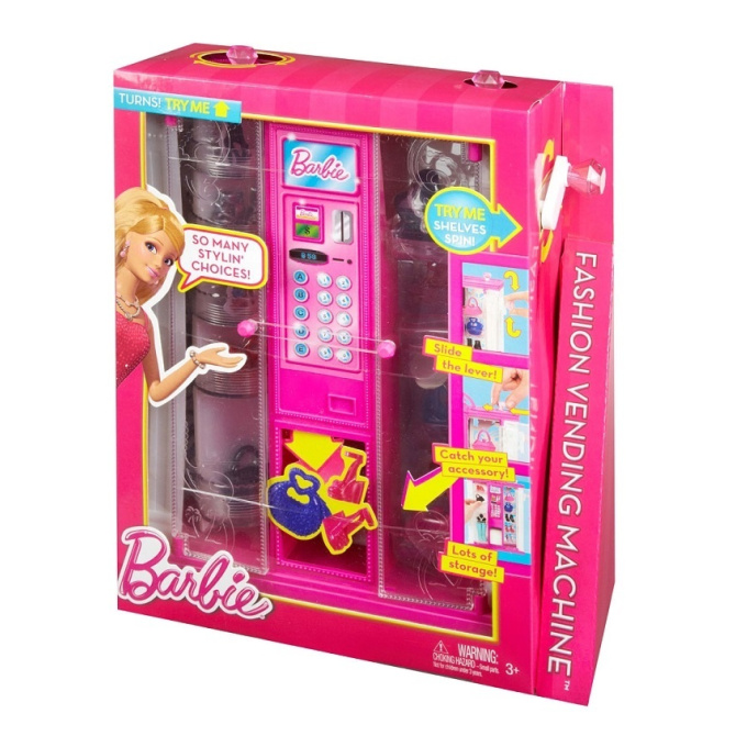 Barbie - Automat s doplňky