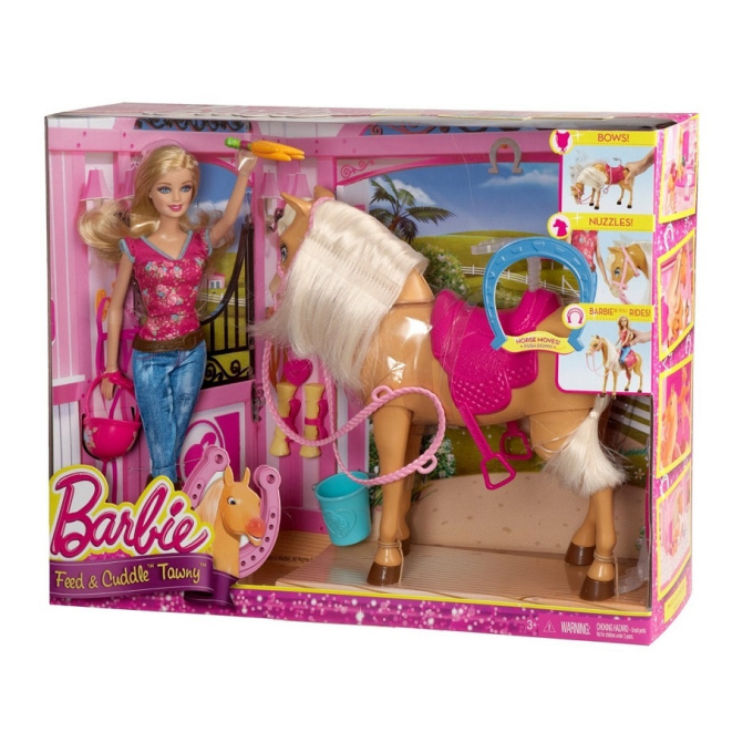 Barbie - Panenka s koníkem
