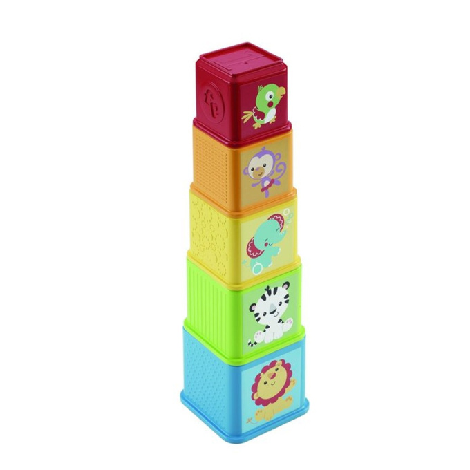 Fisher-Price - Věž skládací se zvířátky