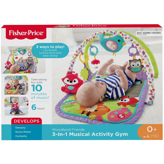 Fisher-Price - Hrací deka s hrazdičkou